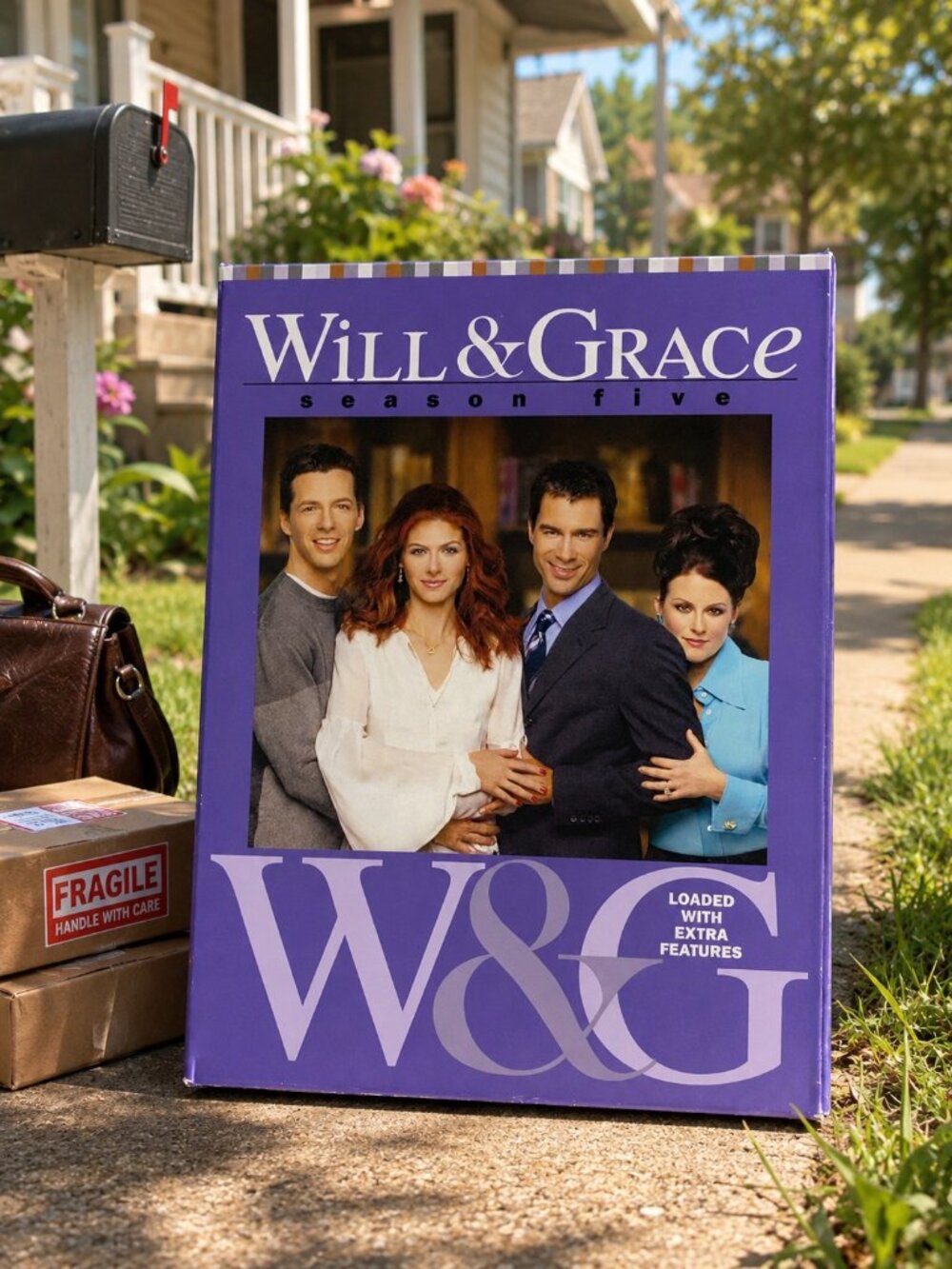 Will & Grace: Season Five 5 (4-DVD Set, Region 1) Very Good condition!